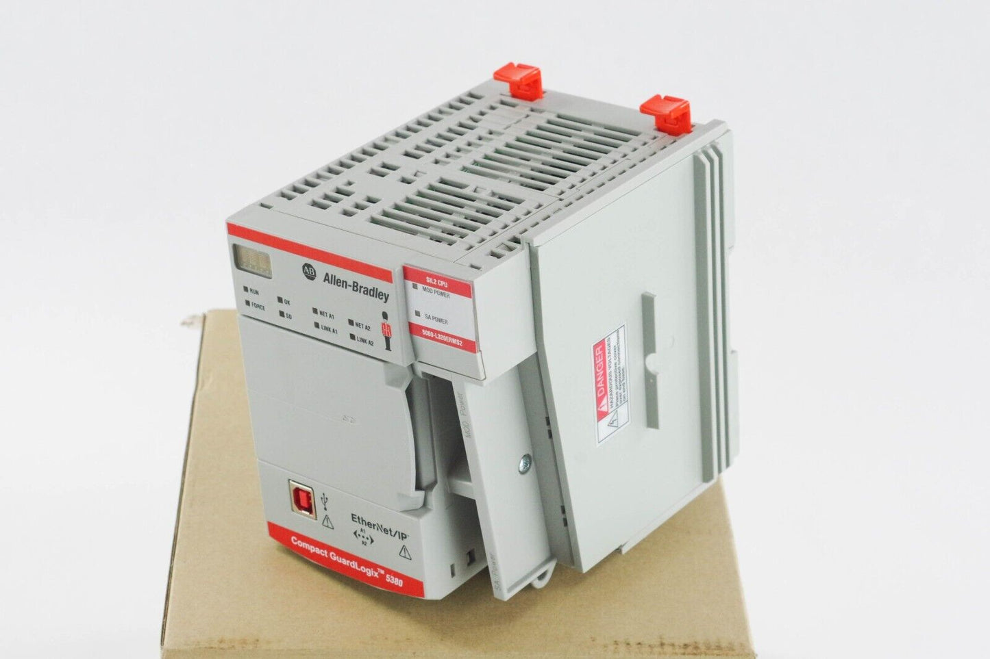 2020 Allen Bradley 5069-L320ERMS2 /B SIL2 2.0/1.0M Motion Controller - Gray/Standard