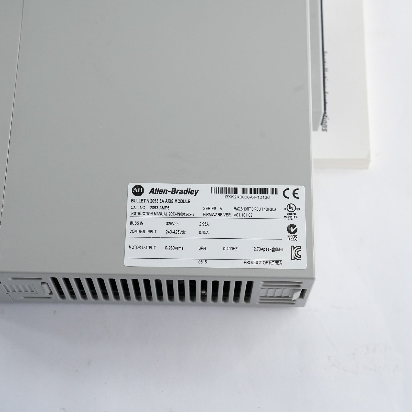 Allen Bradley 2093-AMP5 /A Axis Module Kinetix 2000 2093AMP5 - Open Box Surplus