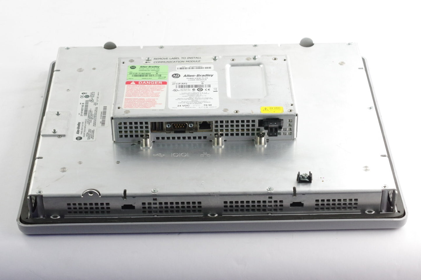 Allen Bradley 2711P-T15C4D2 /A Panelview Plus 1500 + 2711P-RP2 /G RDT15C Refurb