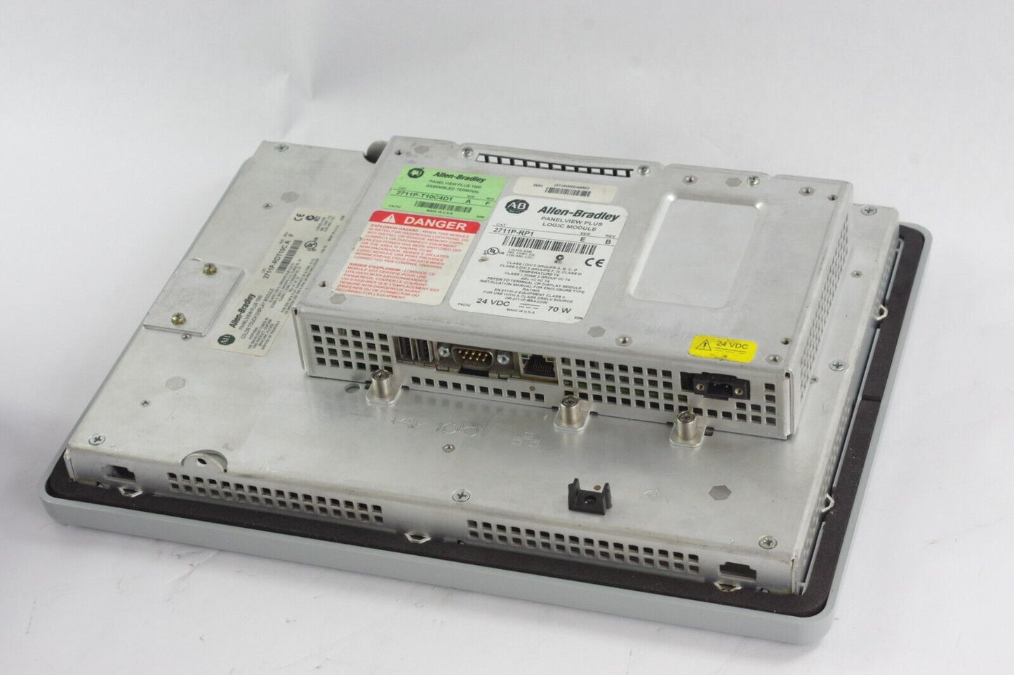Allen Bradley 2711P-T10C4D1/A PanelView 1000 + 2711P-RP1/E RDT10C - New Overlay