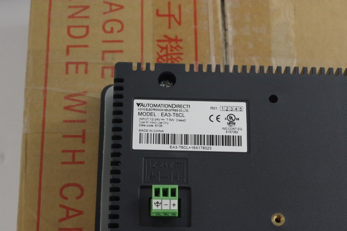 Automation Direct EA3-T6CL Operator Panel 6" 320x240 EA3T6CL