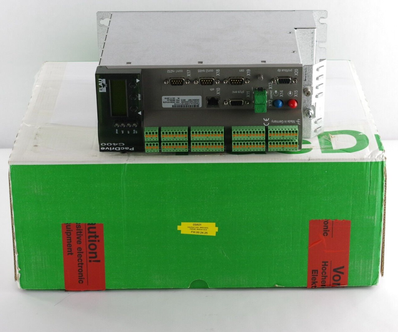 Schneider Electric C400/10/1/1/1/10 ELAU C400 PacDrive VCA07AACA0AA00 - Open Box