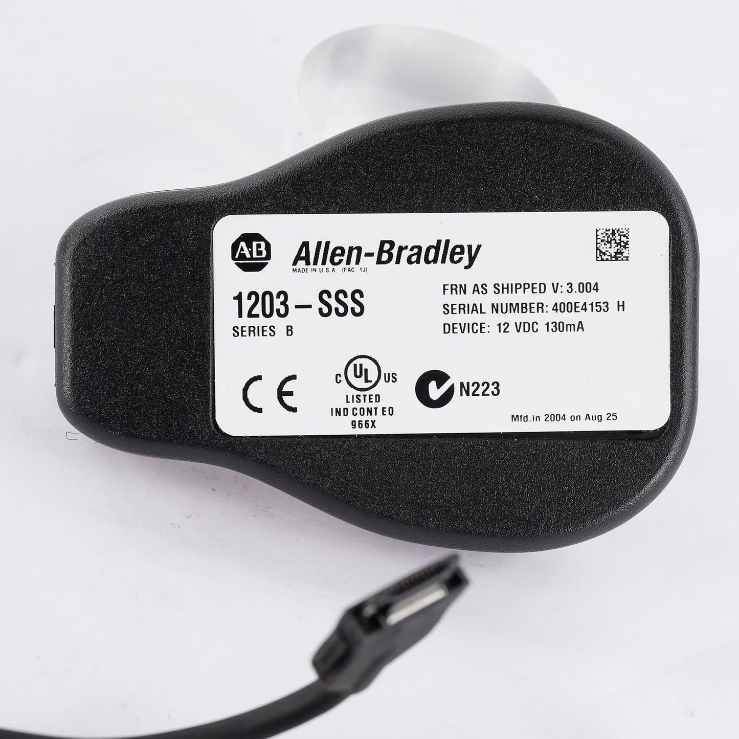 Allen Bradley 1203-SSS PowerFlex Smart Self-Scan RS-232 Converter 1203SSS 5VDC