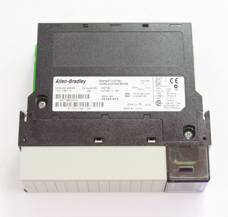Allen Bradley 1756-ENBT / 1756ENBT Ser A ControlLogix EtherNet/IP Comms Module