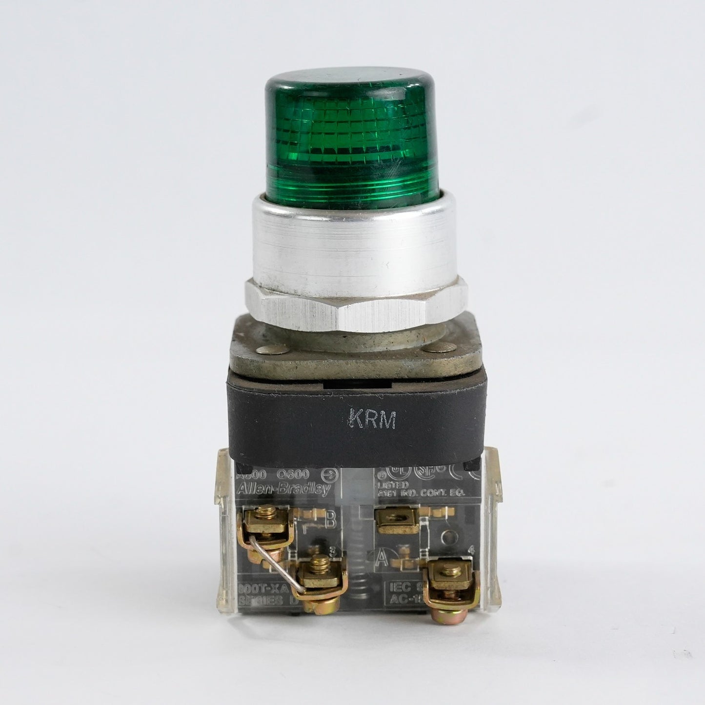 Allen Bradley 800T-PT16 /T Green Pushbutton Pilot Light 120V 800TPT16