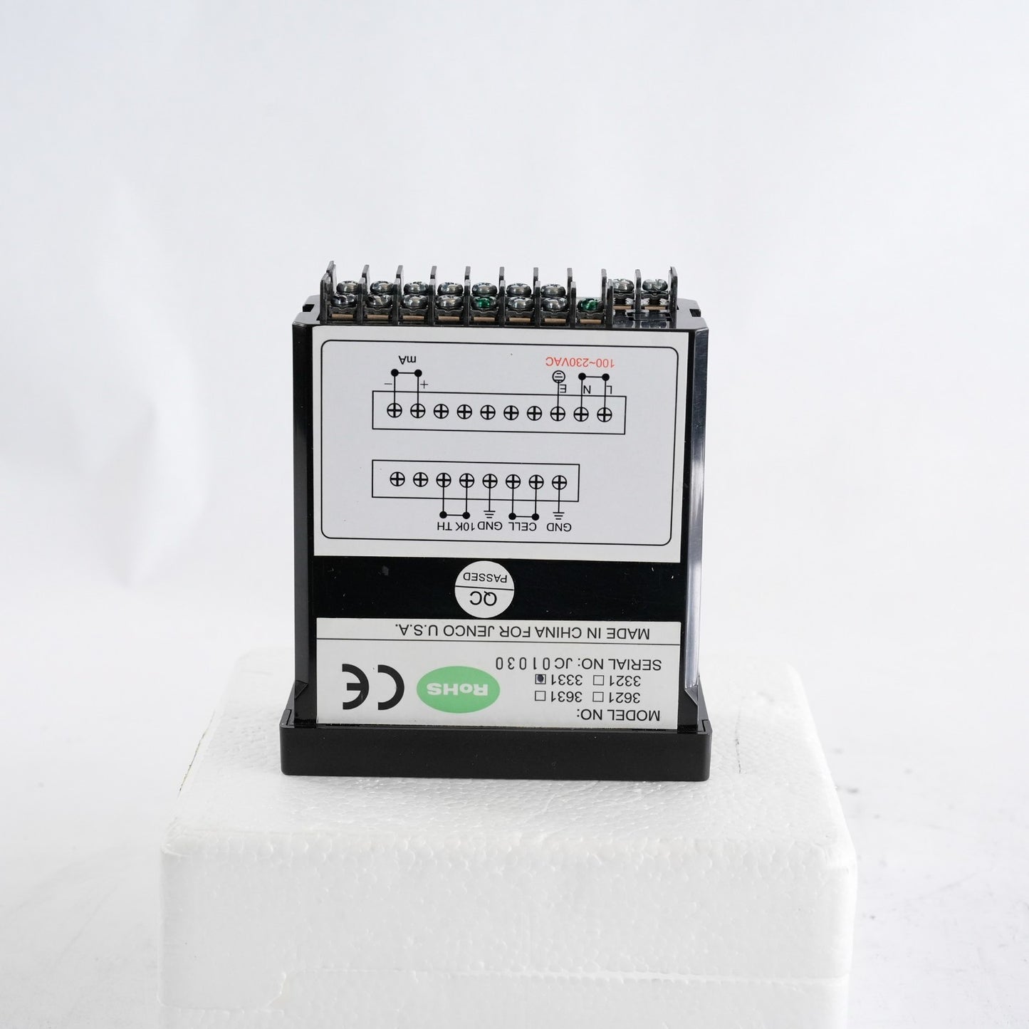 Jenco Instruments Model 3331 Conductivity Transmitter