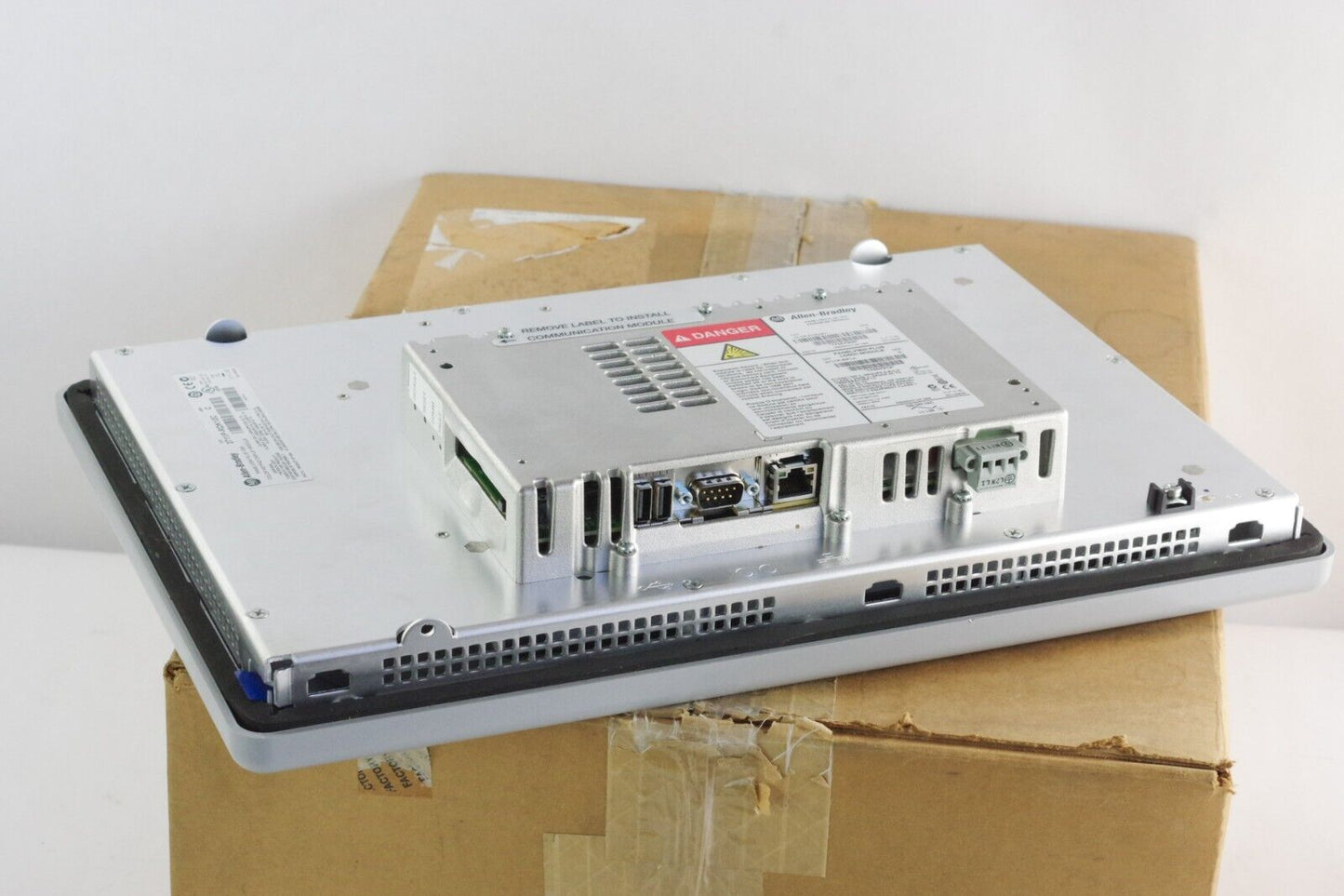Allen Bradley 2711P-K12C4A1 /A Panelview Plus 1250 w/ 2711P-RP1A Ser G + RDK12C