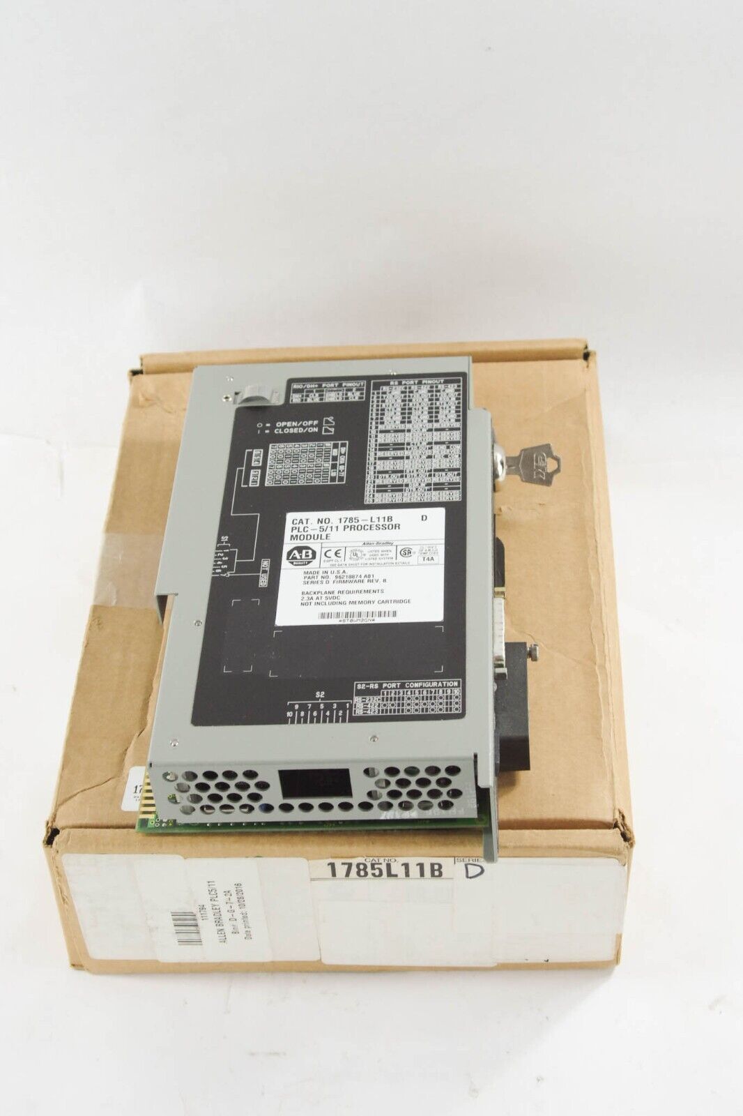 Allen-Bradley 1785-L11B/D PLC-5 Processor Ser. D 1785-L11B - Refurbished
