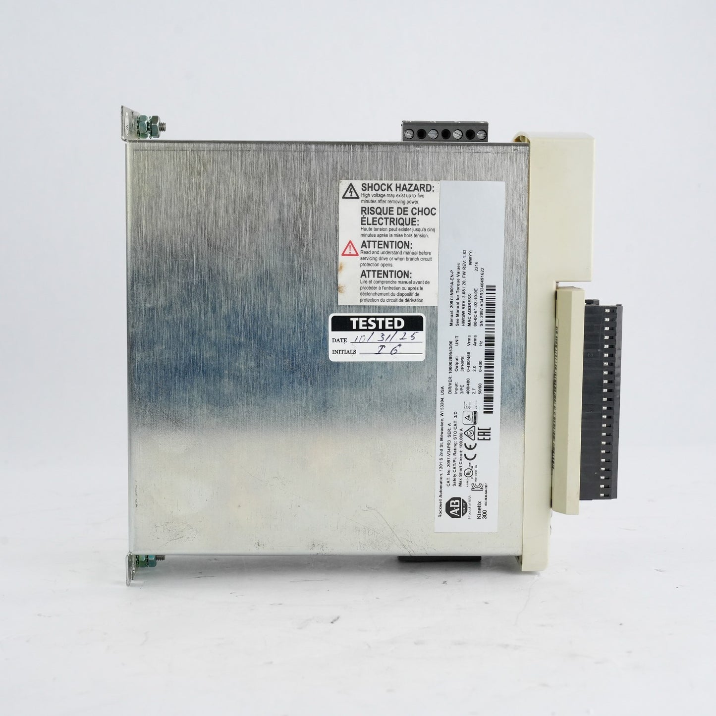 Allen Bradley 2097-V34PR3 /A Kinetix 300 Servo Drive 2097V34PR3