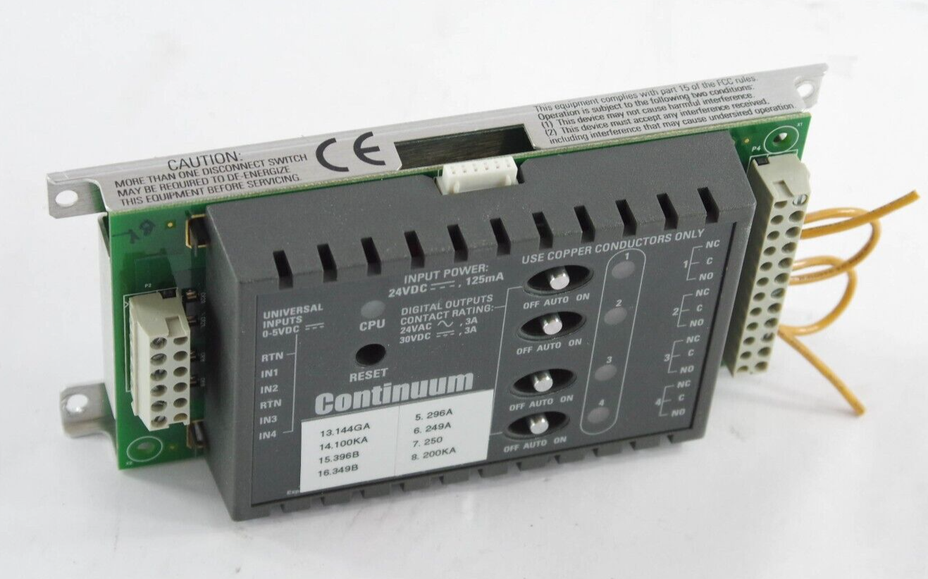 Schneider Electric XPBD4 Andover Continuum Expansion Module 24VDC 125mA