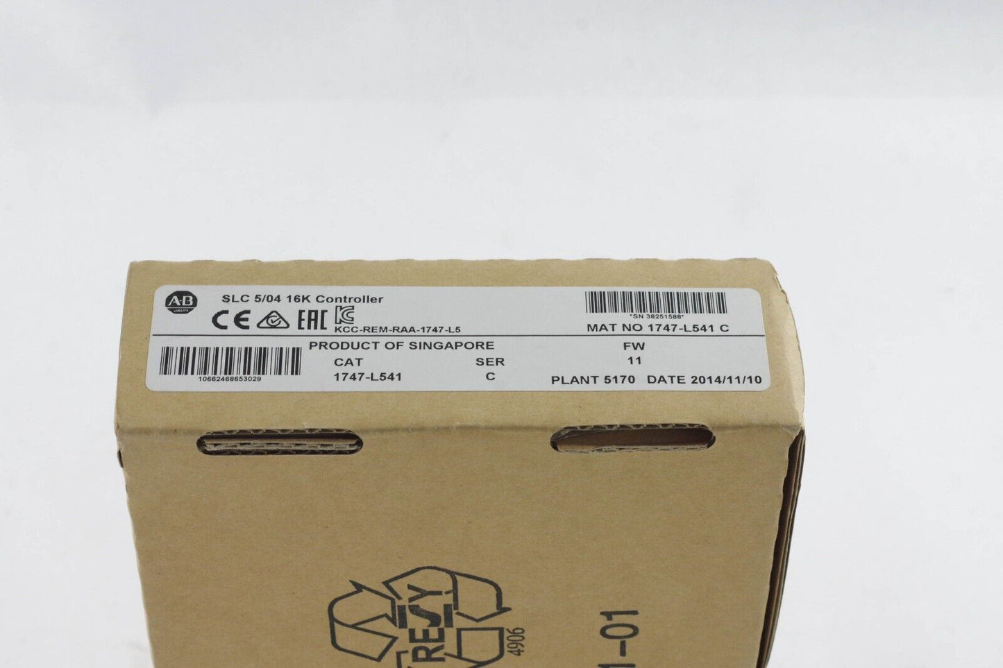 2014 Allen Bradley 1747-L541 SER C SLC 500 CPU Processor Unit 1747L541 - Surplus