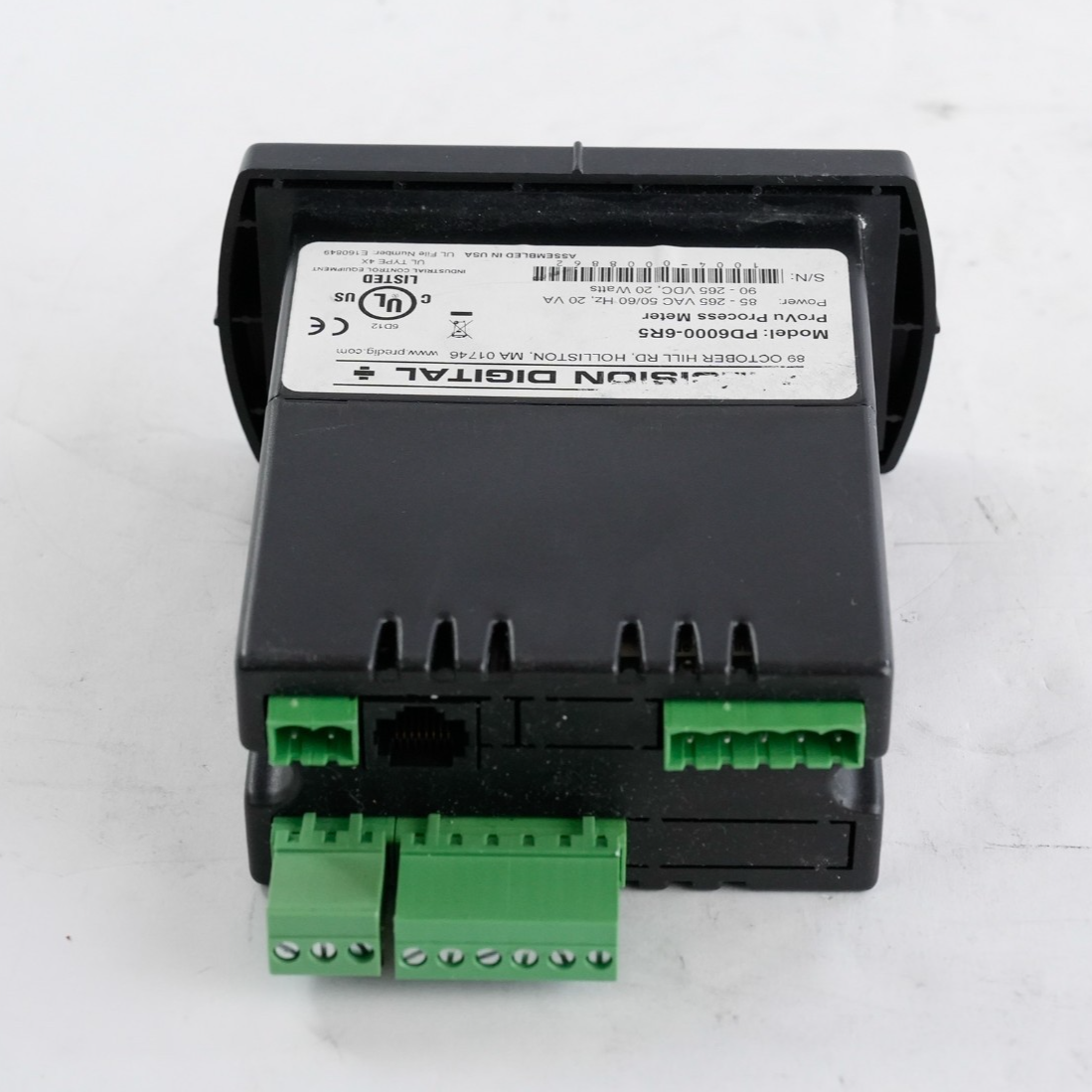 Precision Digital PD6000-6R5 1/8 DIN Process Digital Panel Meter - Refurbished