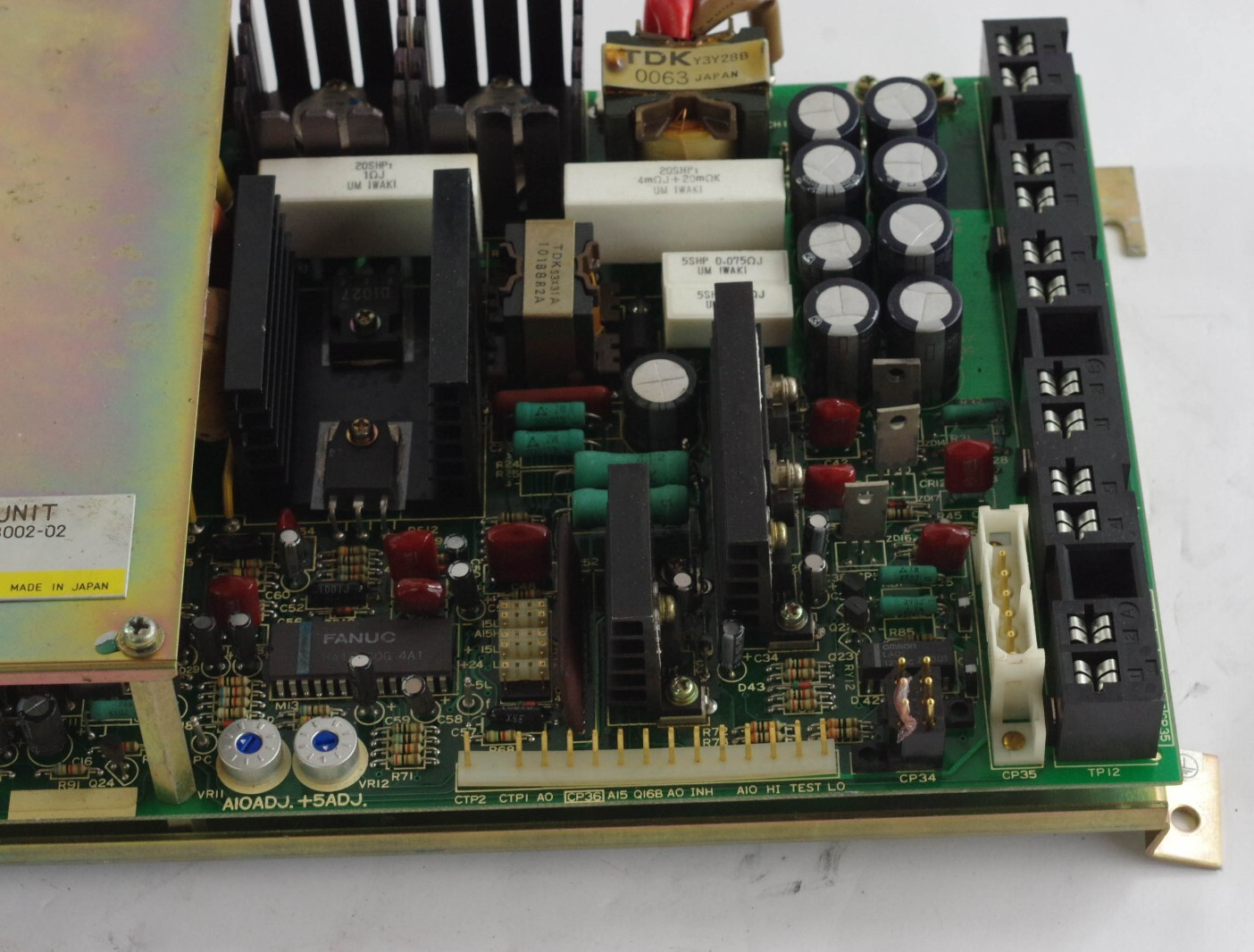 Fanuc Power Unit A14B-0061-B002-02 Japan - For Parts