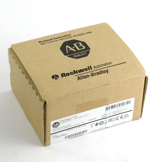 Allen Bradley 1769-PA2 Ser A Power Supply 1769PA2 Sealed Surplus