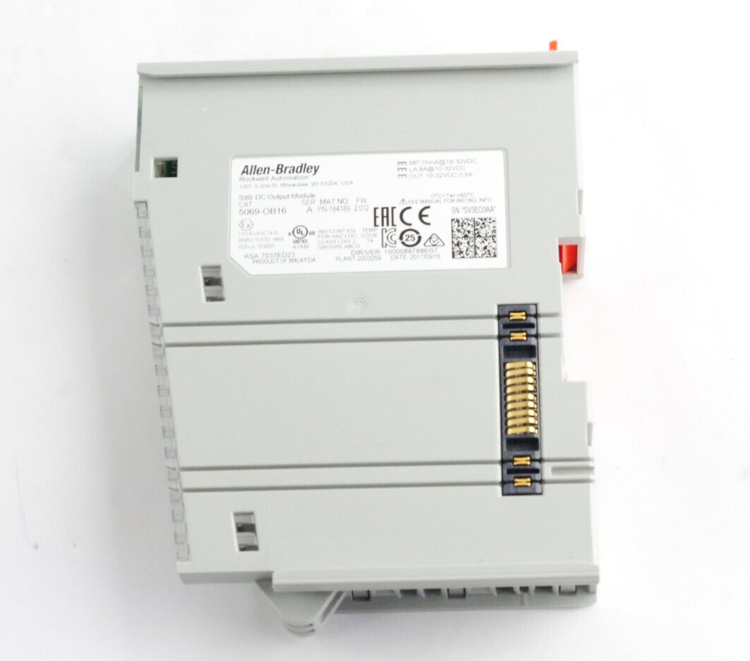 Allen Bradley 5069-OB16 Ser A FW 2.012 Compact 5069 DC Output Module