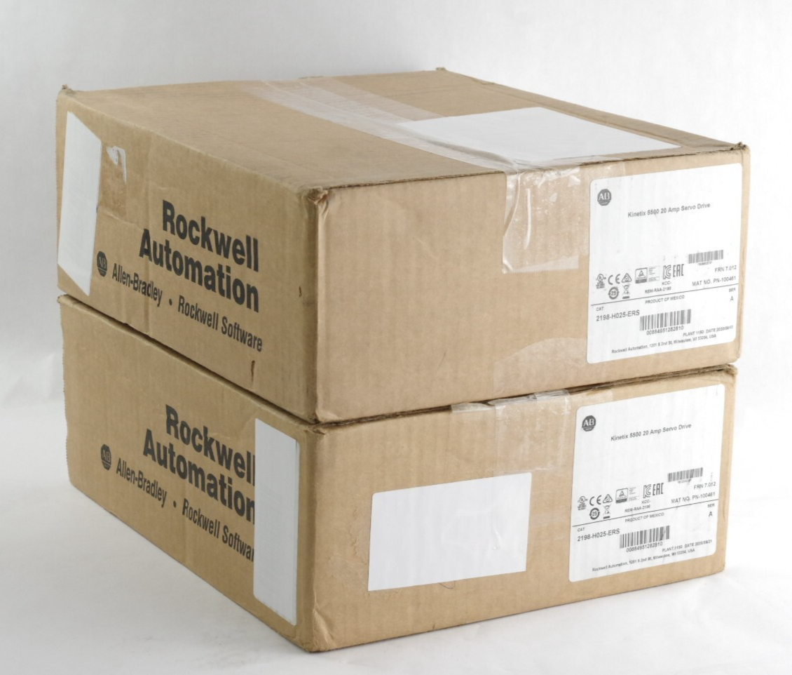 Allen Bradley 2198-H025-ERS /A Kinetix5500 20 Amp Servo Drive - Sealed Surplus