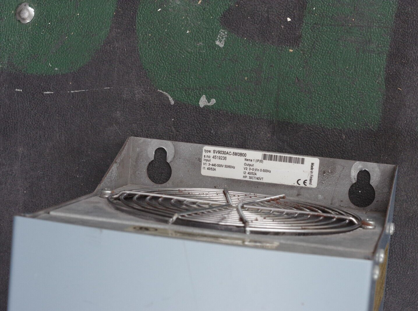 Cutler Hammer SV9030AC-5M0B00 Ac Vfd Drive 30hp / SV9030AC5M0B00