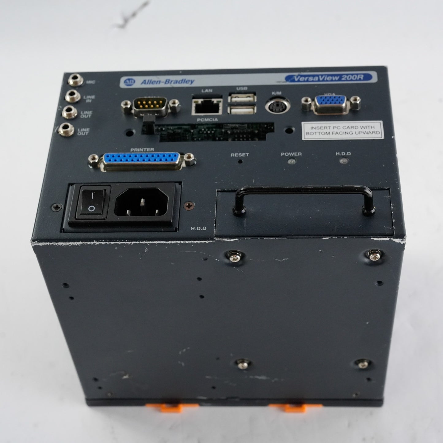 Allen Bradley 6155R-NP2KH /C Rev B 200R Industrial PC 6155RNP2KH - No HDD