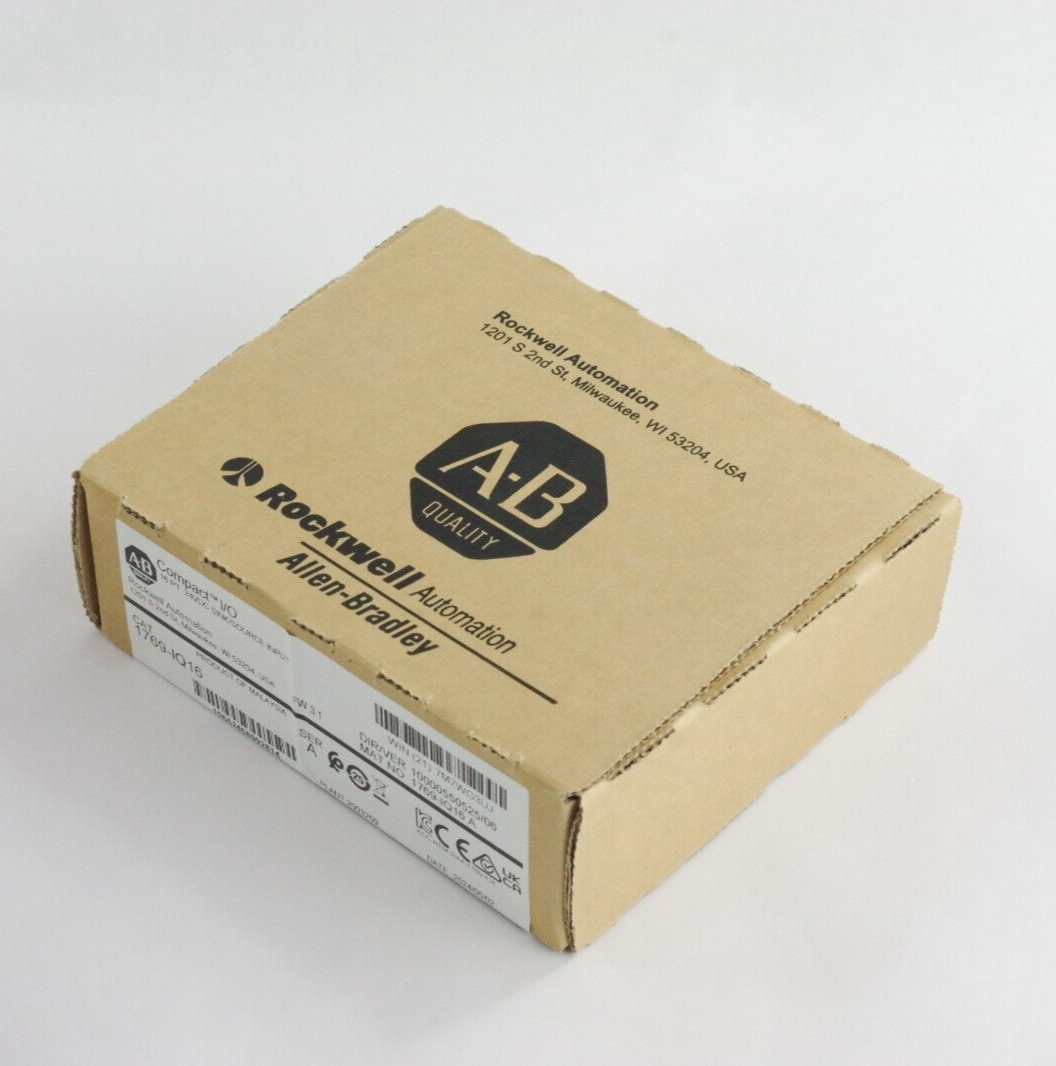 Allen Bradley 1769-IQ16 CompactLogix 16 Pt 24VDC I/O Module - Sealed Surplus