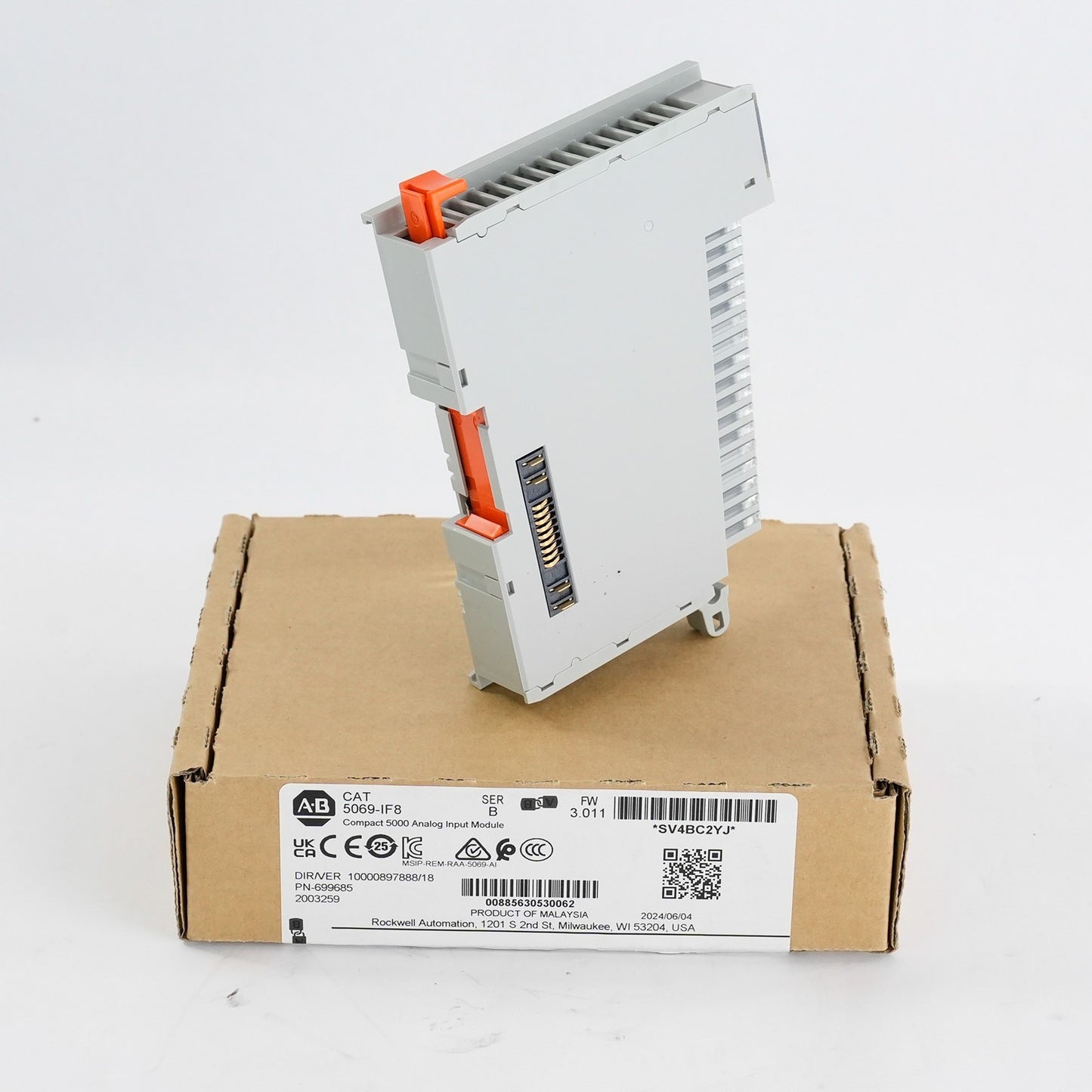 Allen Bradley 5069-IF8 /B Compact I/O 8-Ch Analog Input Module - Open Box