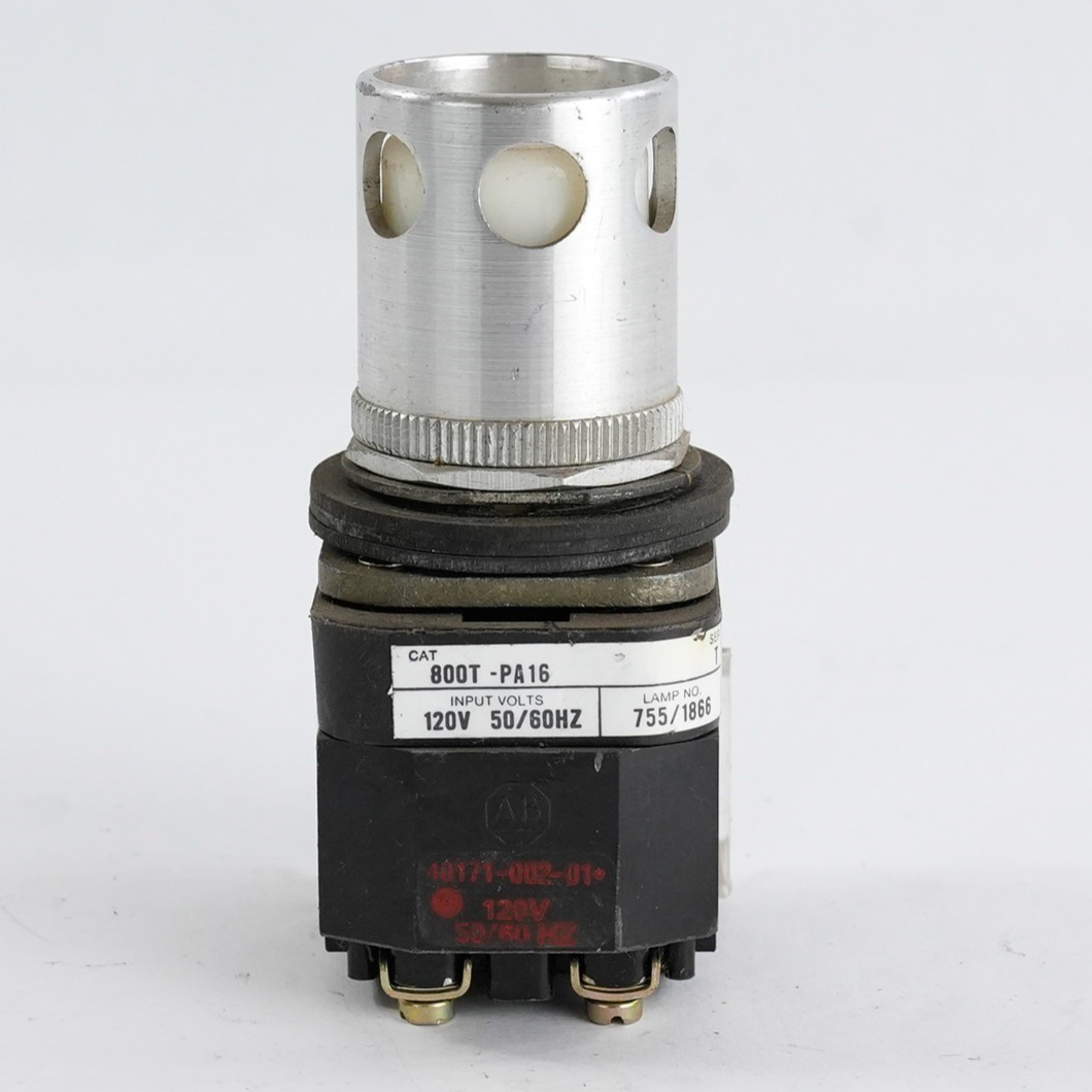 Allen Bradley 800T-PA16 /T Push Button White 120VAC 50/60Hz 800TPA16
