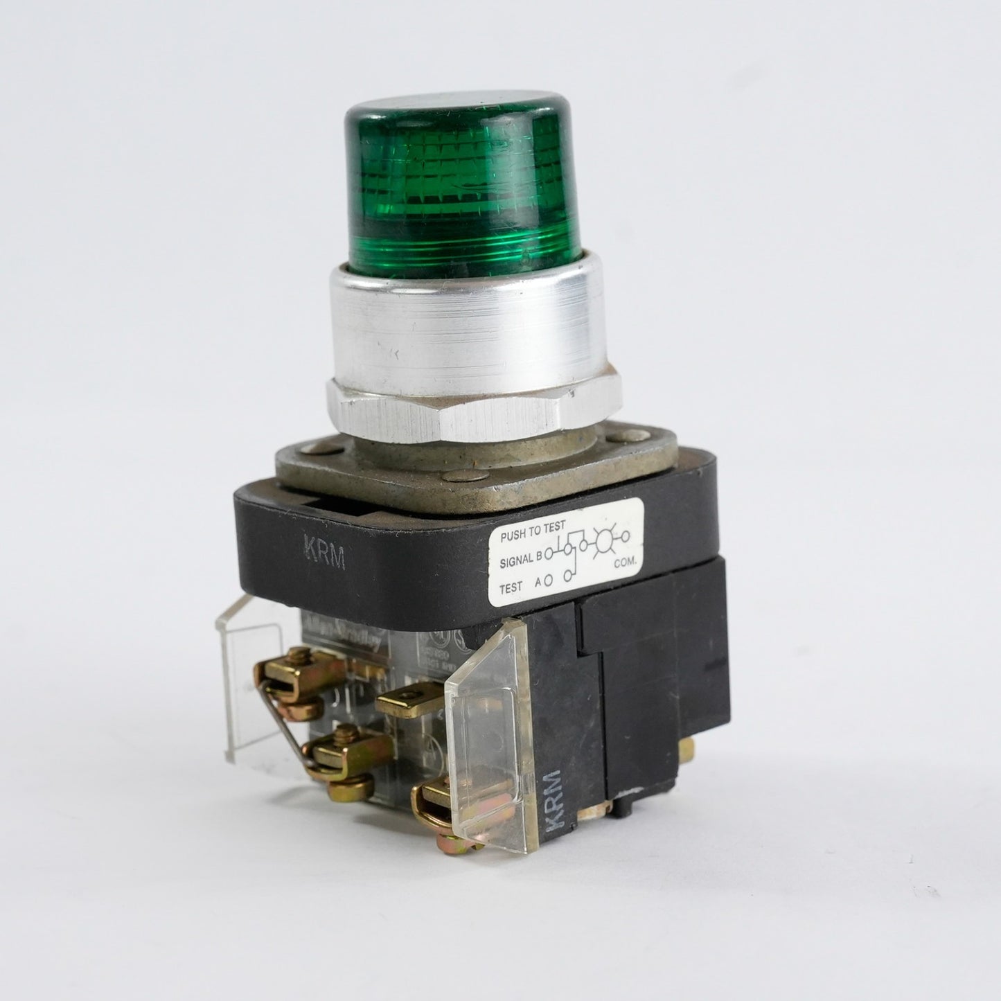 Allen Bradley 800T-PT16 /T Green Pushbutton Pilot Light 120V 800TPT16