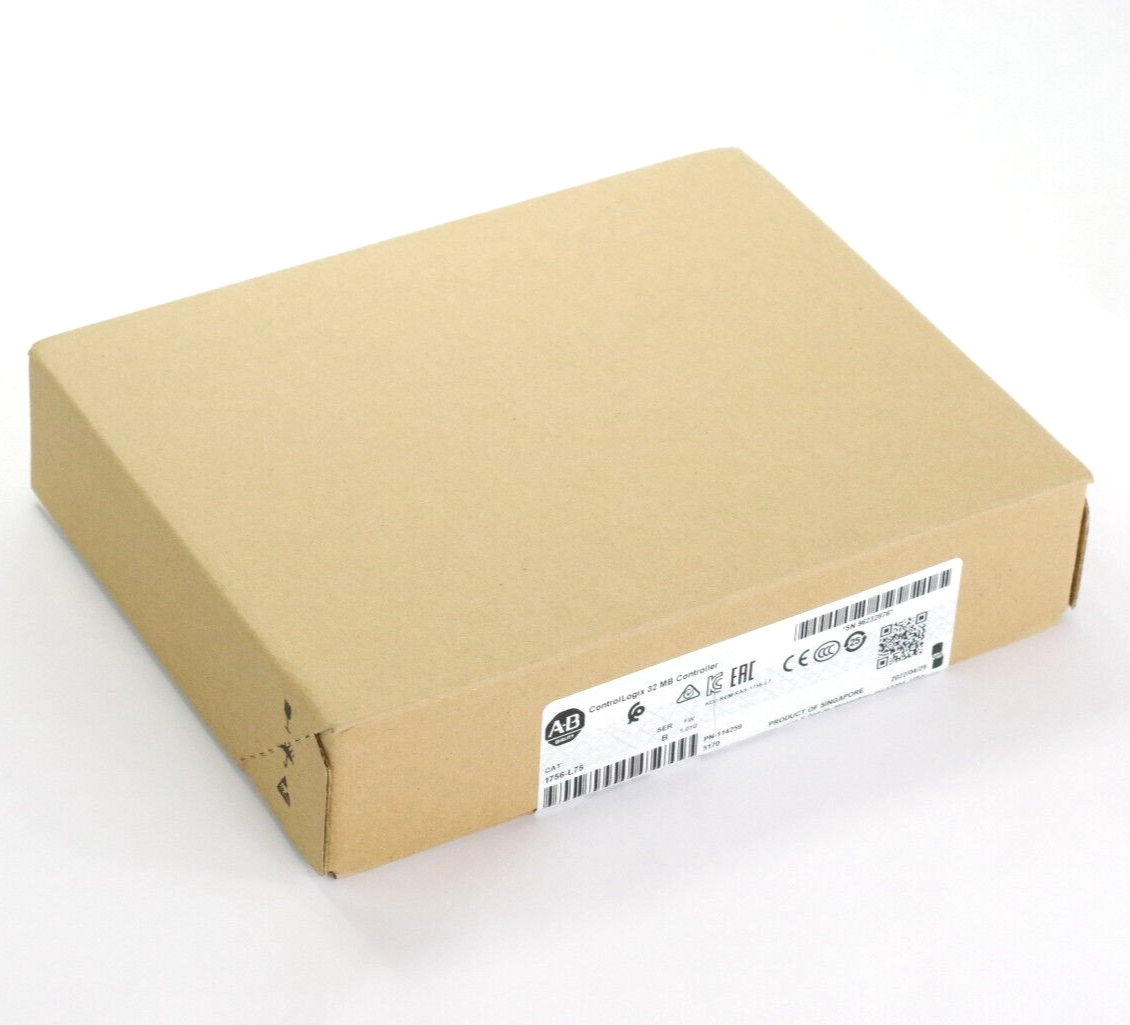 2022-23 Allen Bradley 1756-L75 /B ControlLogix 32MB Controller Sealed Surplus