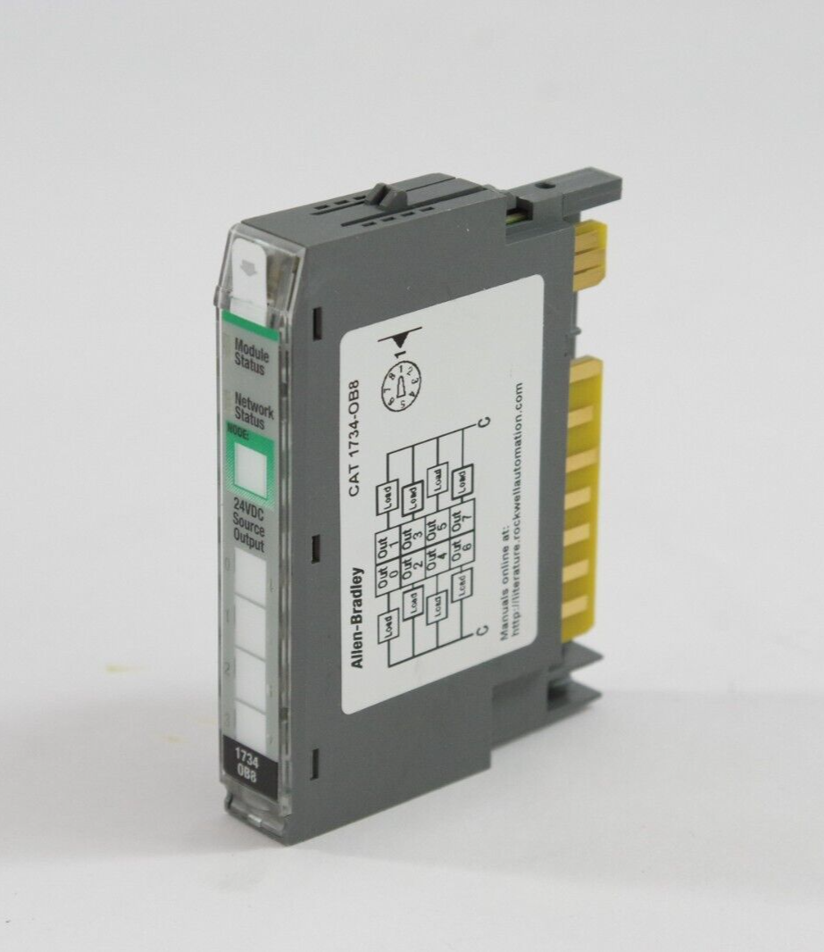 Allen-Bradley 1734-OB8 Ser C Point I/O 24 VDC Output Module FW 3.022 1734 (VT)