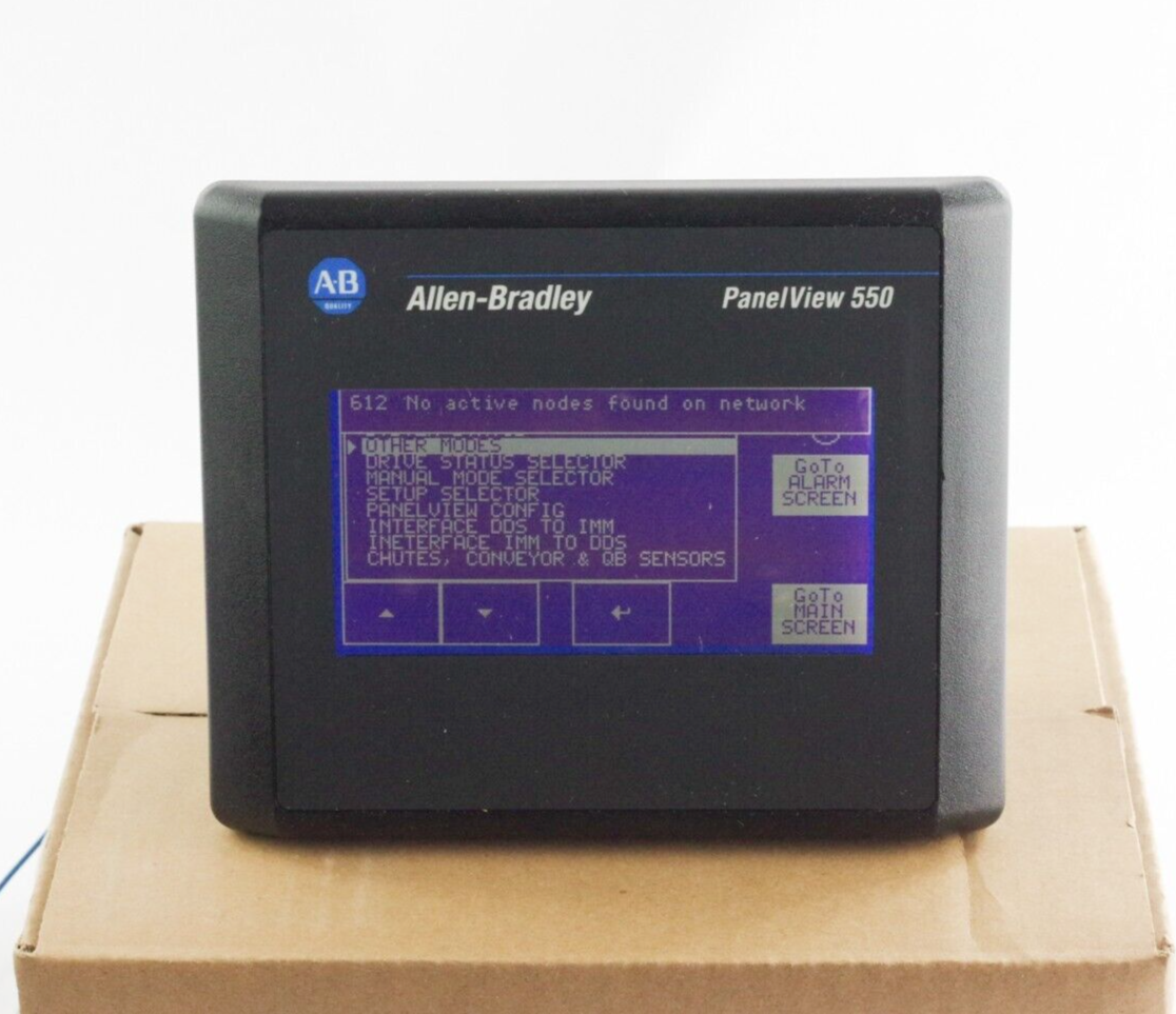 Allen Bradley 2711-T5A2L1 Ser B Rev B FRN. 4.41 PanelView 550 Terminal