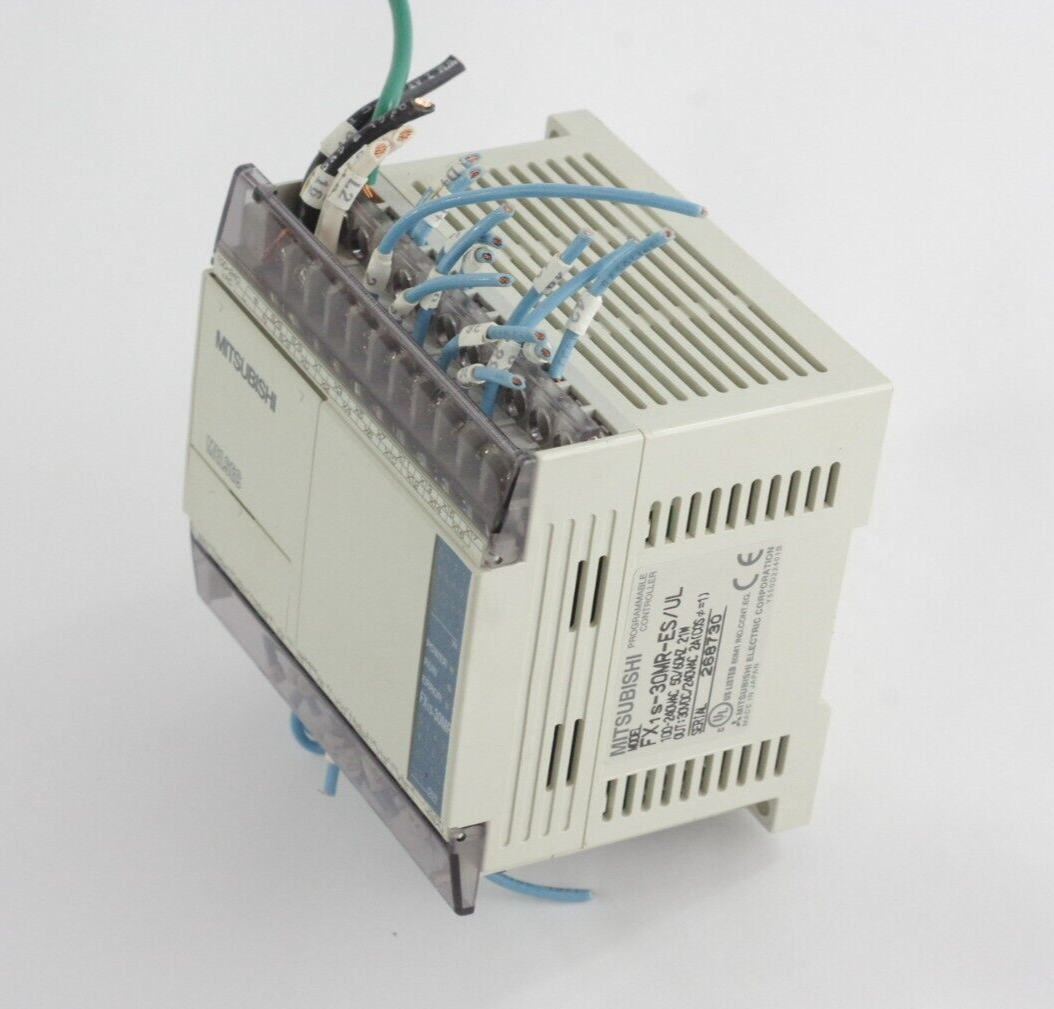 Mitsubishi FX1S-30MR-ES/UL Programmable Controller 24VDC 16 Inputs / 14 Outputs