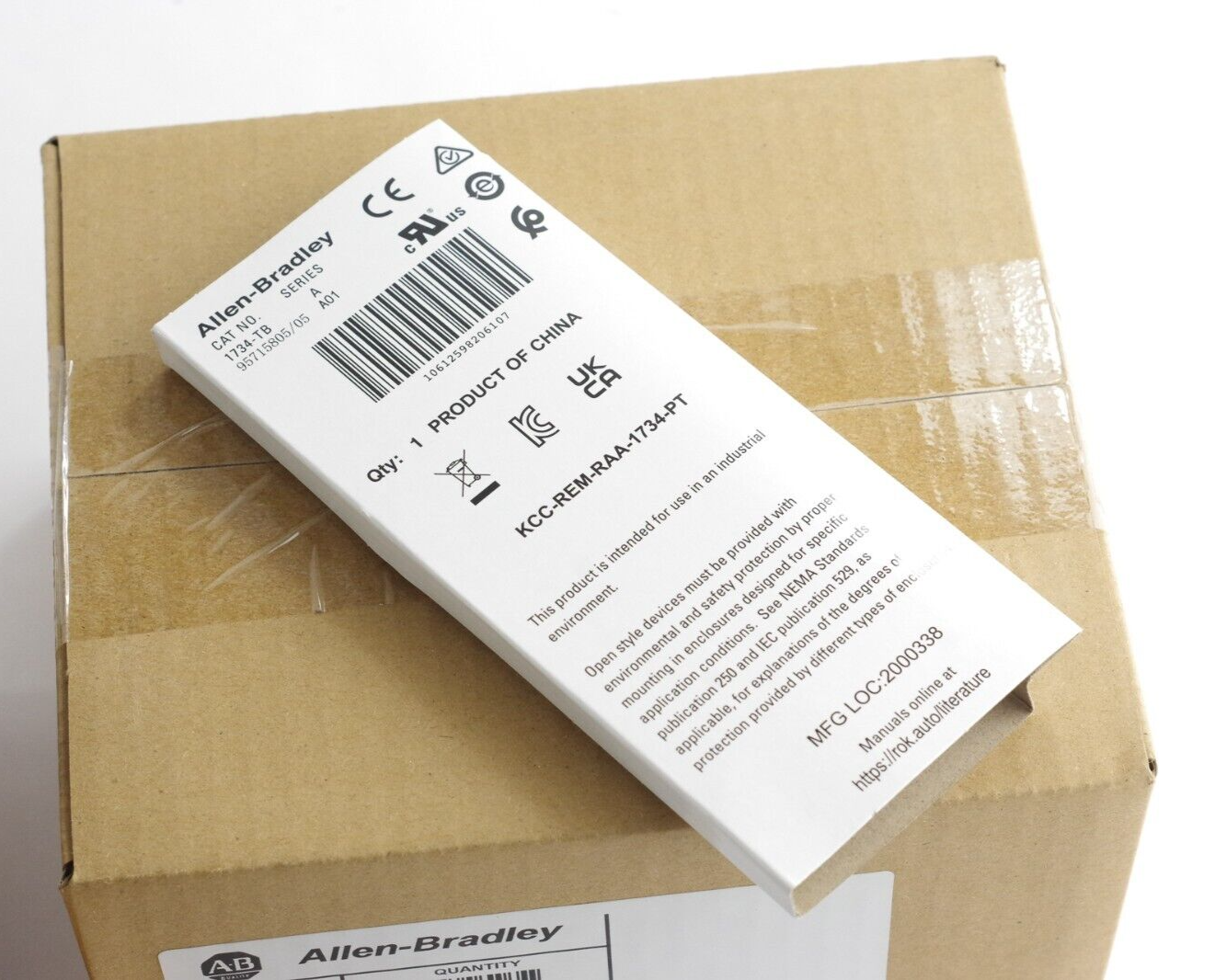 1x Allen Bradley 1734-TB Ser A Point I/O Module Terminal Base 1734TB 2023