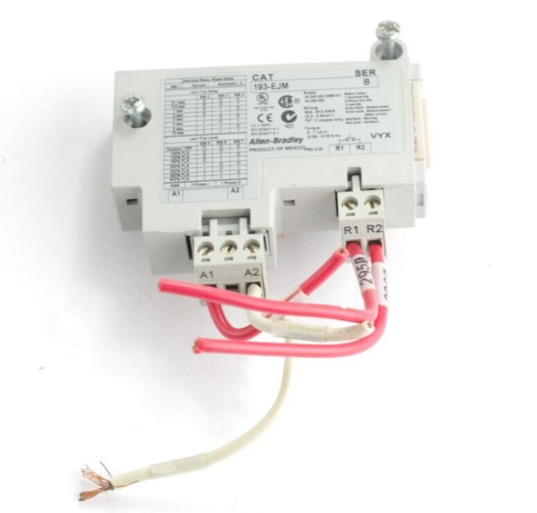 Allen Bradley 193-EJM Jam/Remote Reset Side Mount Module