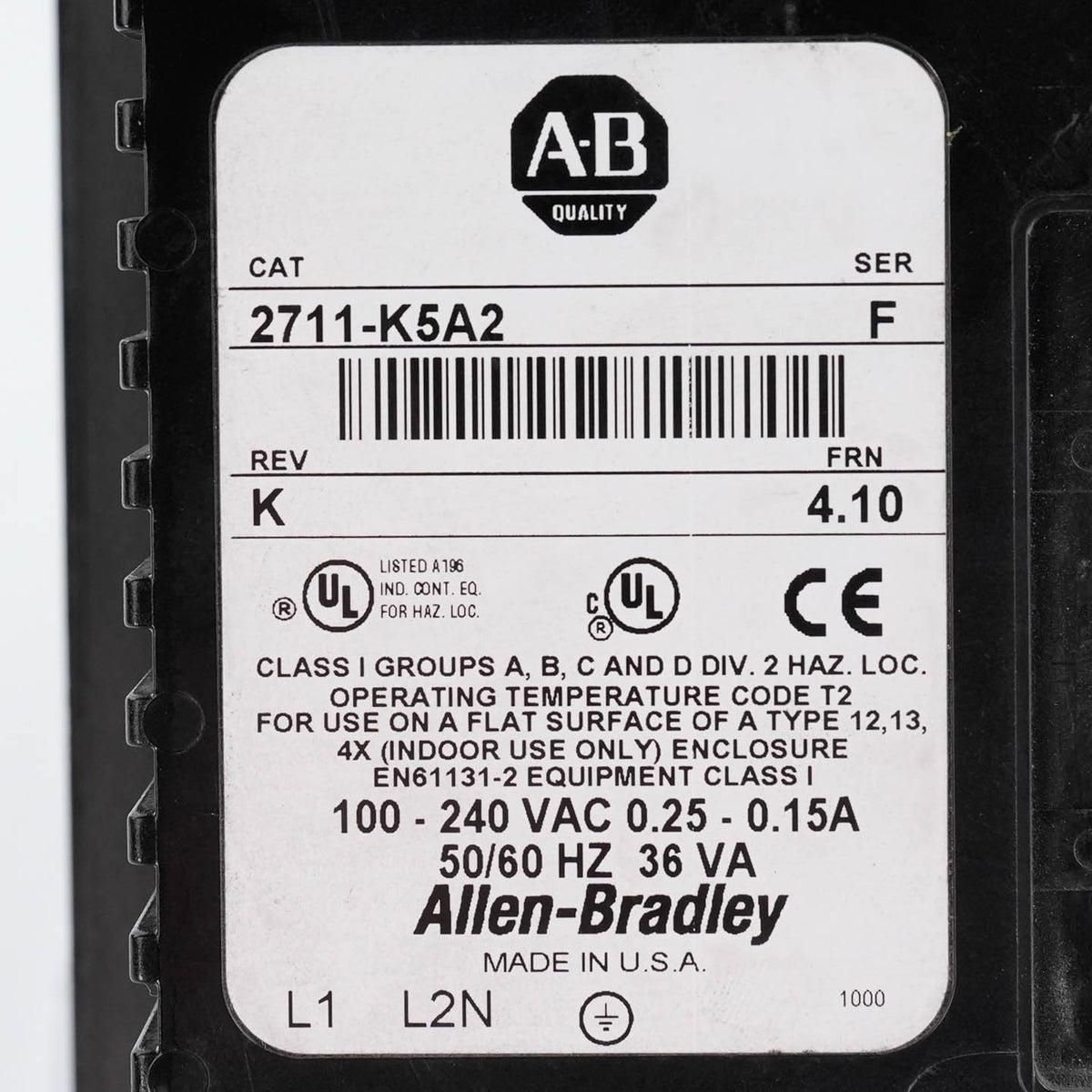AutomationDirect EA7-T15C C-more 15in TFT Color Touch Screen HMI EA7T15C 24VDC