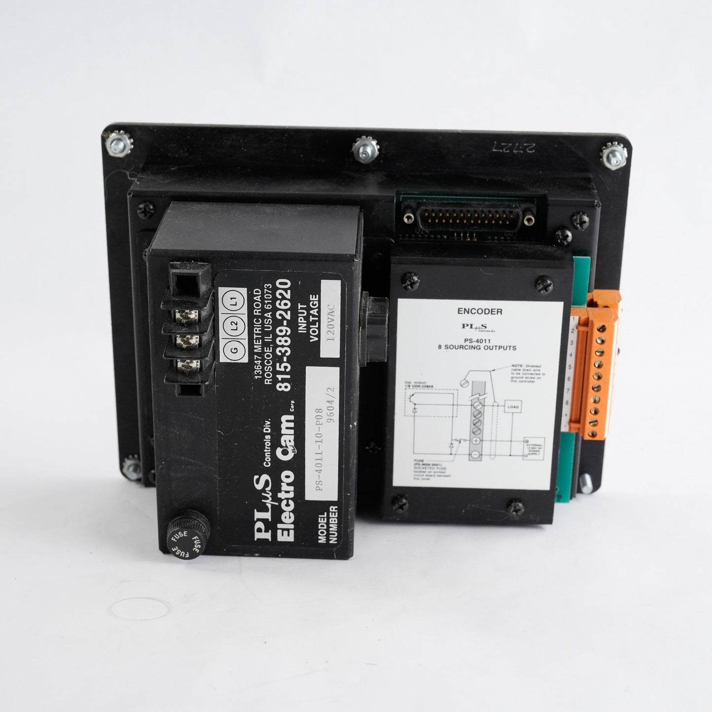 Electro Cam Plus PS-4011-10-P08 Programmable Limit Switch PS401110P08