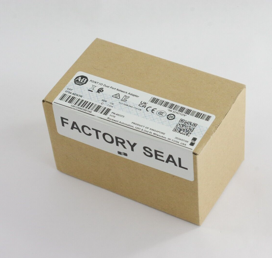 Allen Bradley 1734-AENTR Ser C FW 7.014 Dual Port Catalog - Sealed Surplus