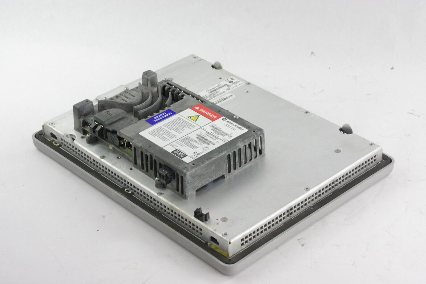 Allen Bradley 2711P-T12C4D8K Ser A Panelview Plus 1250 w/ 2711P-RP8DK RDT12C