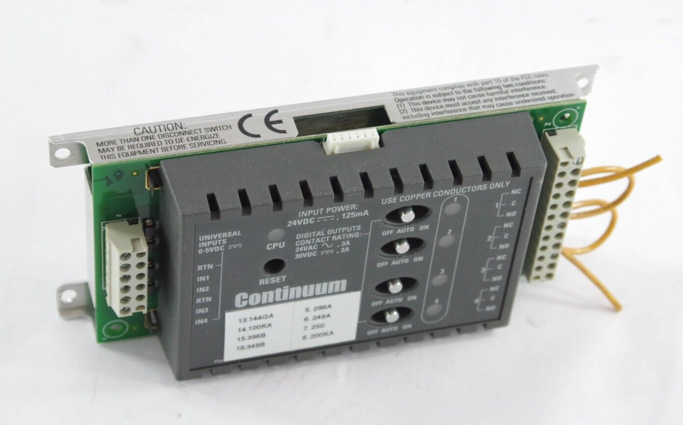 Schneider Electric XPBD4 Andover Continuum Expansion Module 24VDC 125mA