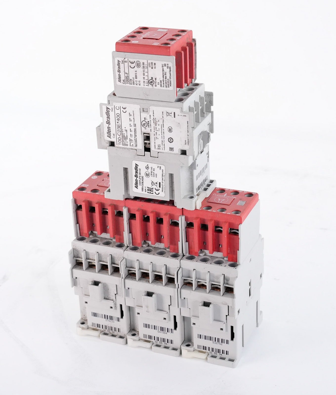 Allen Bradley 100S-C23EJ422C Safety Contactor 100-C23E*400/C & 100S-F/B