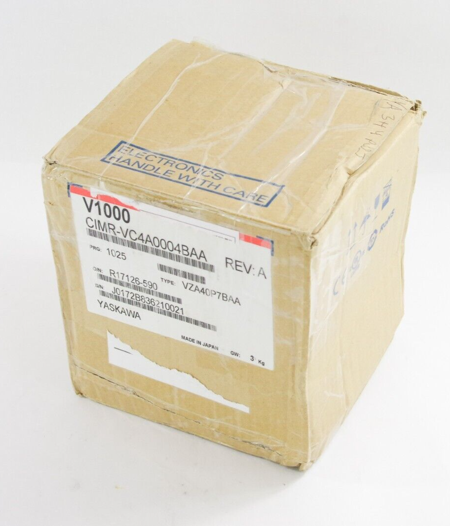 Yaskawa V1000 CIMR-VC4A0004BAA AC Drive REV. A