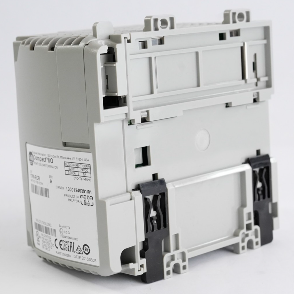 Allen Bradley 1769-L24ER-QB1B /A CompactLogix ENet 750KB D I/O Controller + ECR