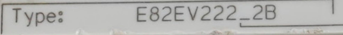 Lenze E82EV222_2B 8200 Vector Frequency Inverter Drive E82EV2222B