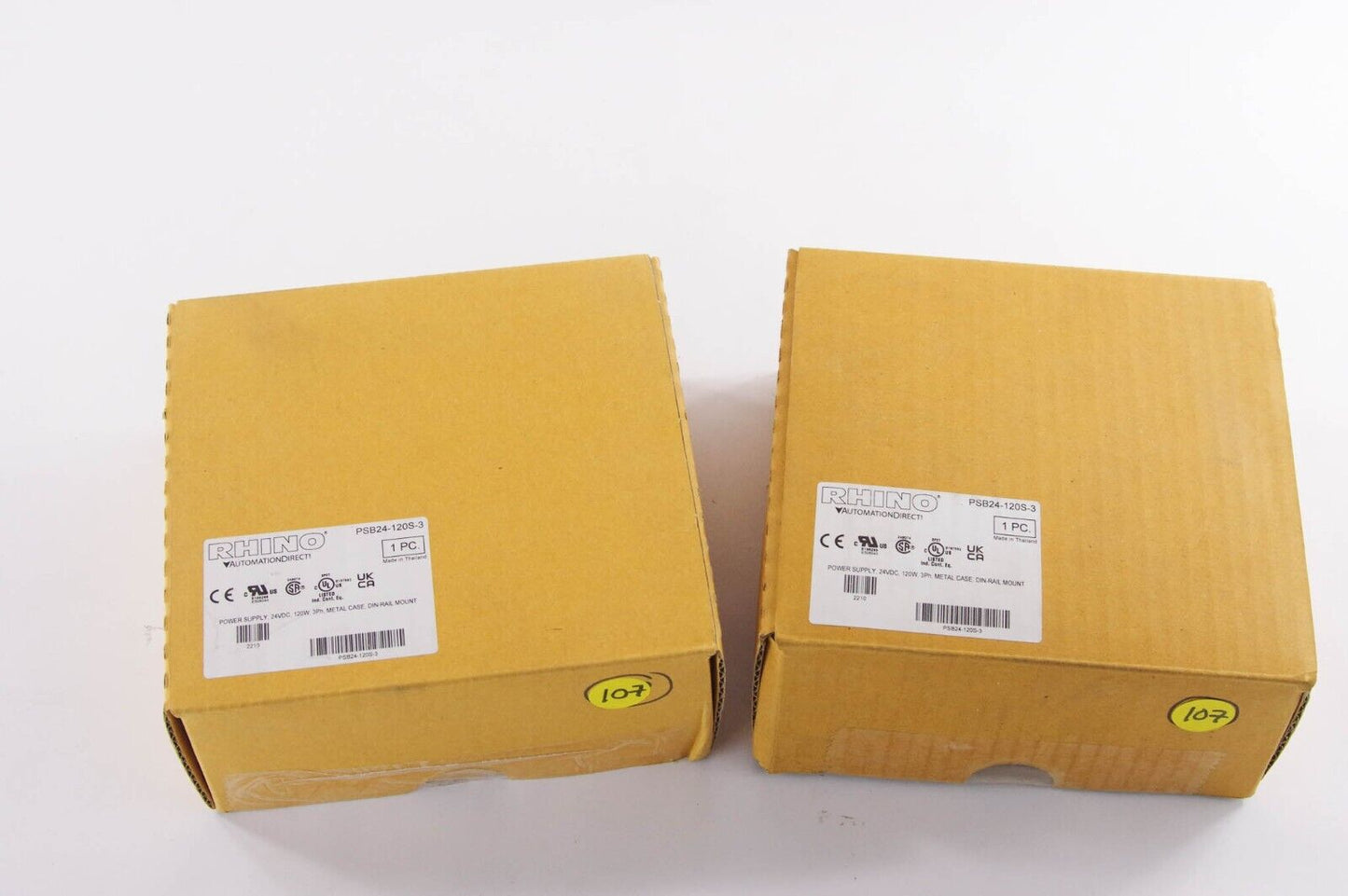 Rhino PSB24-120S-3 / PSB24120S3 Switching Power Supply 400-500V 0.5A 50-60Hz