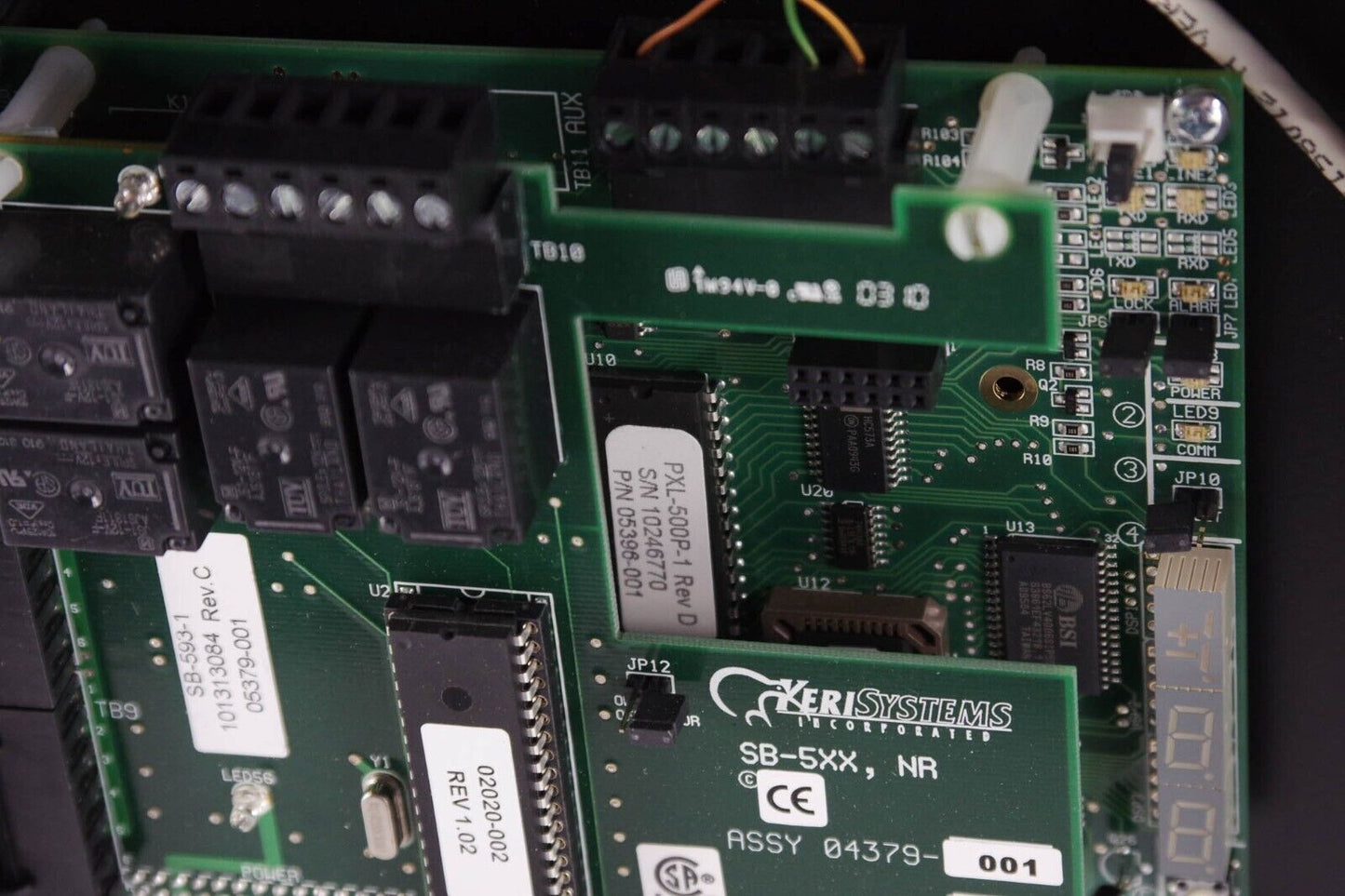 Keri Systems PXL-500/PXL-510 Tiger II Controller 04379-001 101313084 PXL-500P-1
