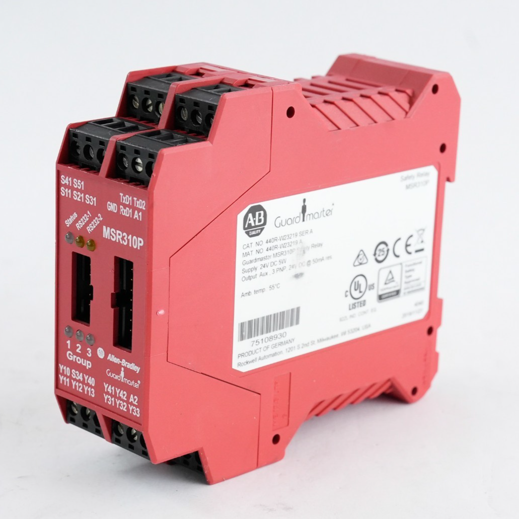 Allen Bradley 440R-W23219 /A Guardmaster MSR310P Safety Relay 440RW23219