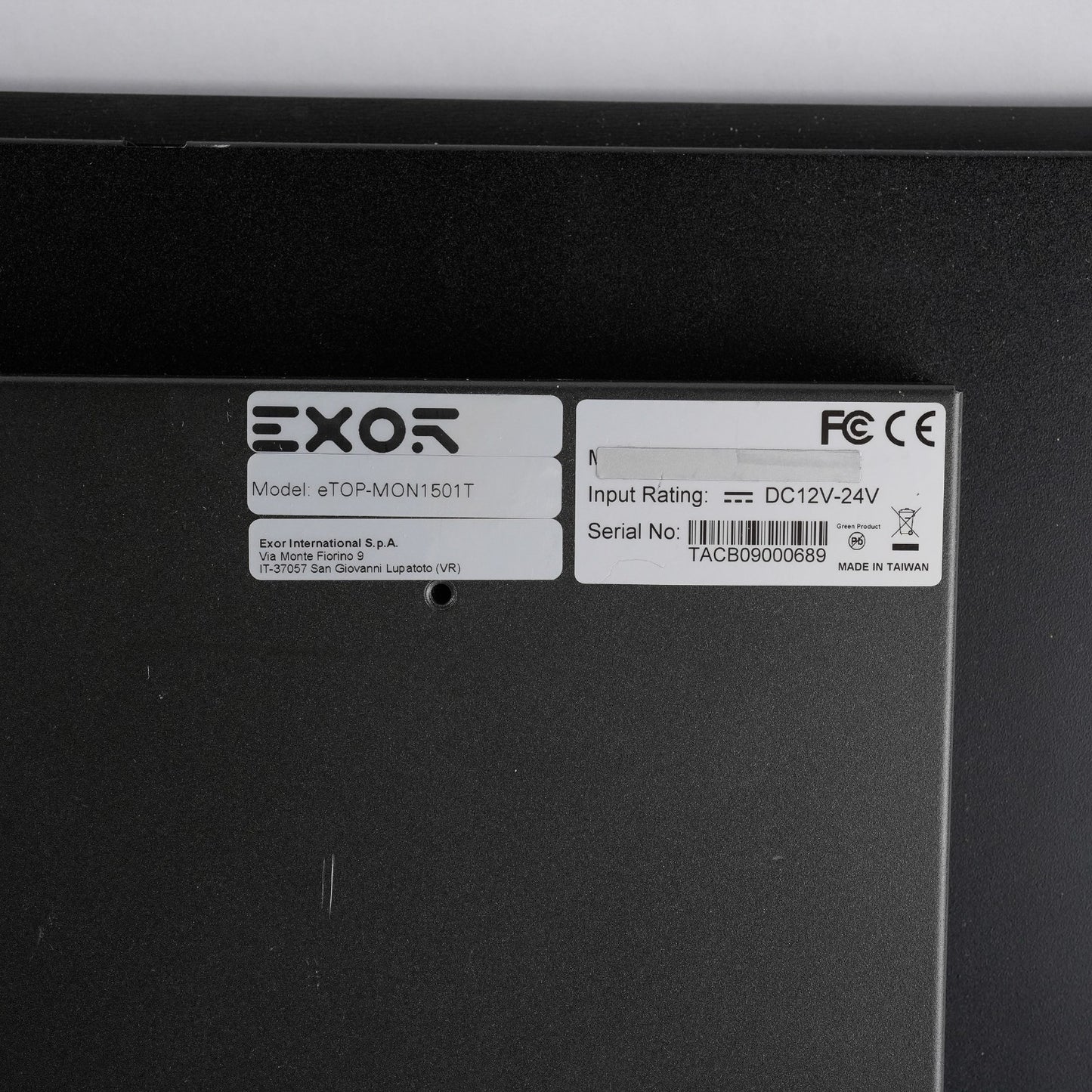 EXOR International eTOP-MON1501T Display Module 12V-24V eTOPMON1501T + Warranty