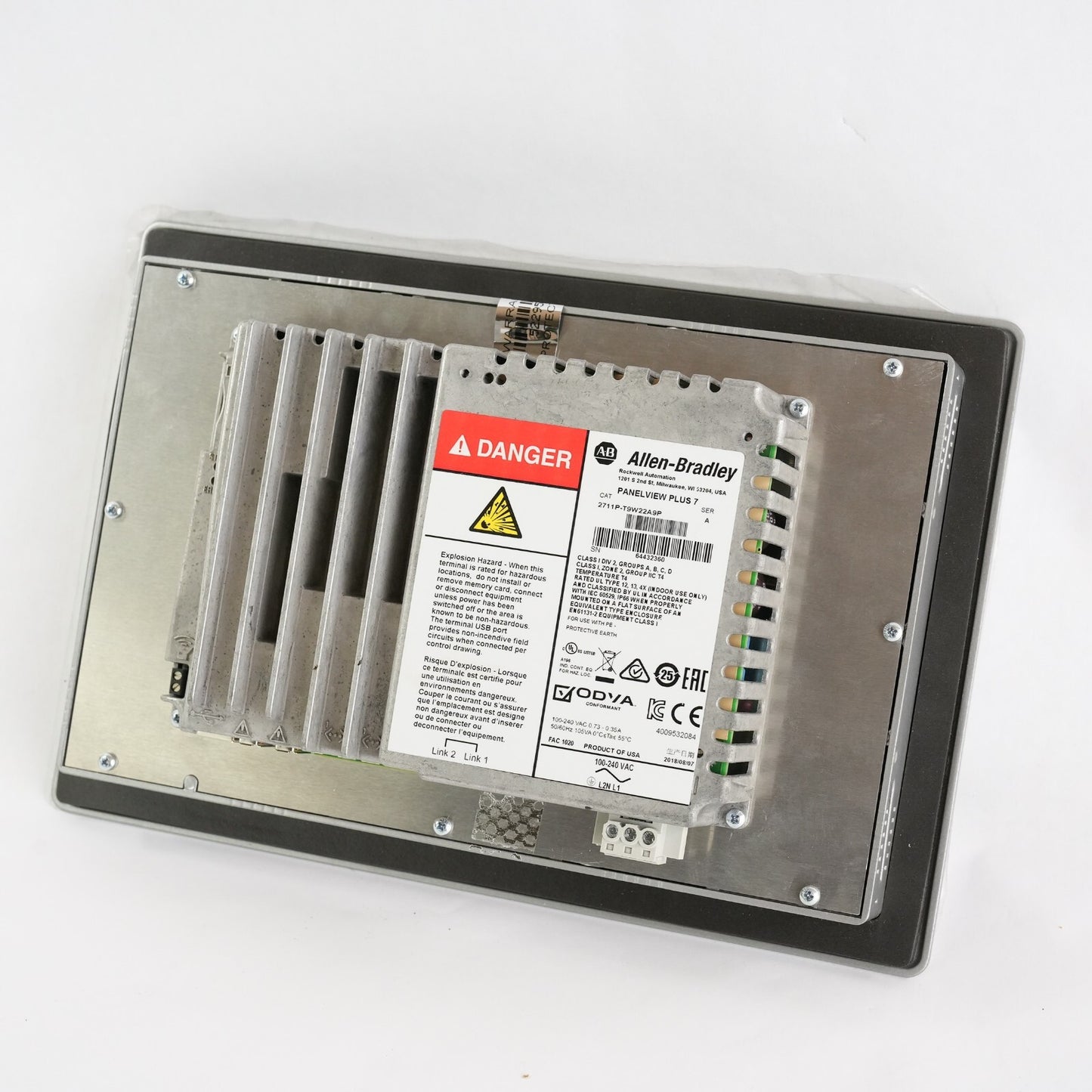 Allen Bradley 2711P-T9W22A9P /A PanelView Plus 7 Color - Without Original Box