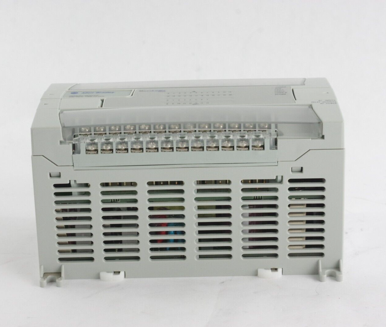 Allen Bradley MicroLogix 1200 1762-L40AWAR Ser C 40 Point Controller + MM1RTC/A
