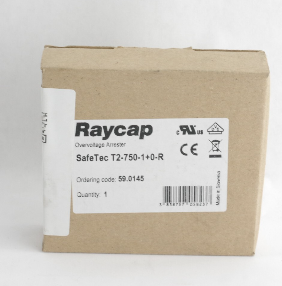 Raycap T2-750-1+0-R Overvoltage Arrester SafeTec - Sealed Surplus