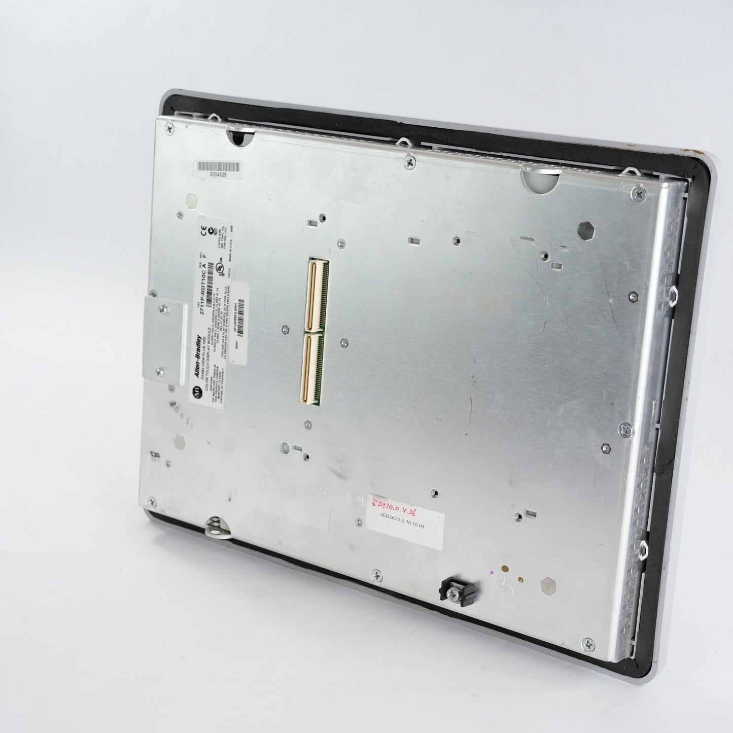 Allen Bradley 2711P-RDT10C /A Rev F PanelView Plus 1000 10.4" Terminal Display