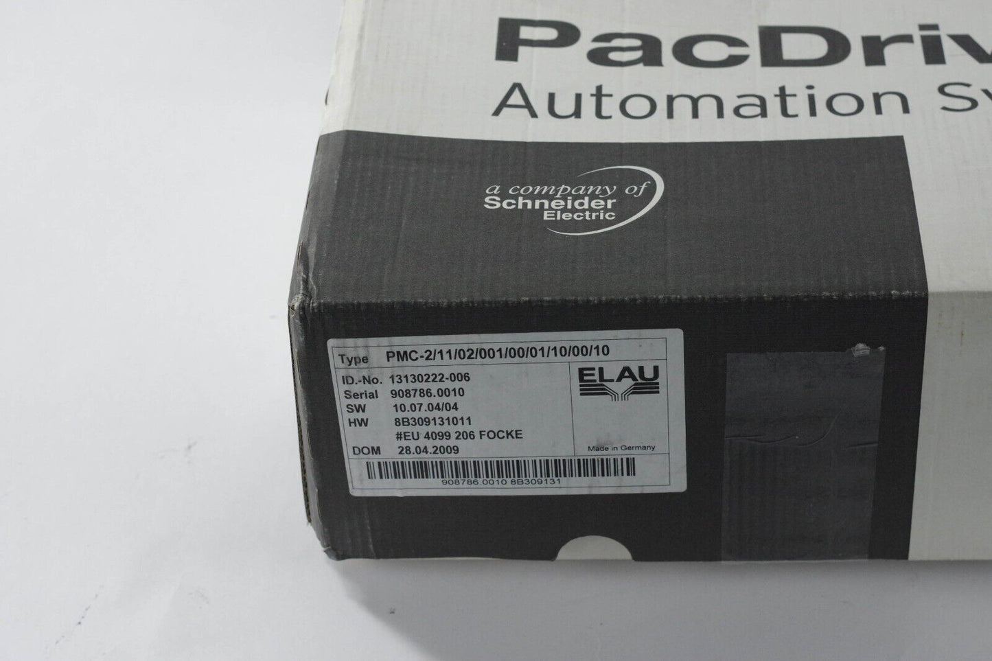 Elau PacDrive PMC-2 PMC-2/11/02/001/00/01/10/00/10 Servo 13130222 - New Surplus